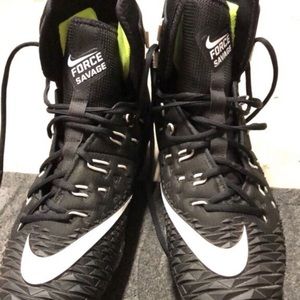 Nike Force Savage Black Cleats